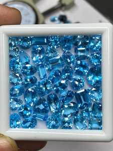 พลอยโทแพซสีเหลืองธรรมชาติทรงรีเหลี่ยมเพชรพลอย 20 กะรัต สำหรับทำเครื่องประดับ ZUBEDA GEMS and JEWELRY - Product Image 3
