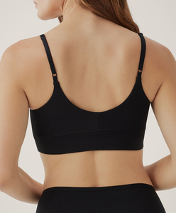 Ensemble soutien-gorge et culotte sans fil en soie tissée florale 100 % luxe pour femme, bralette à bonnets fins respirante et sans coutures pour adultes - Product Image 5