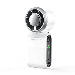 Portable Handheld Folding <b>Fan</b> <b>USB</b> Rechargeable <b>Mini</b> Personal Cooling <b>Fan</b> Digital Display Outdoor Travel Desk <b>Fan</b> - Product Image 1
