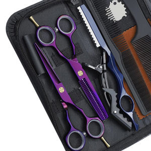 IMANS ENTERPRISES ชุดกรรไกรตัดผมสแตนเลสขนาด 5.5 นิ้วมีดโกนร้านตัดผมชุดเครื่องมือจัดแต่งทรงผมเครื่องมือมืออาชีพ - Product Image 3