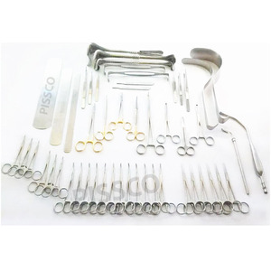PISSCO Laparotomy Surgical <b>Instrument</b> Set 104 Pcs Abdominal Surgery <b>Instrument</b> Set Complete Stainless Steel Made By Pissco - Product Image 1