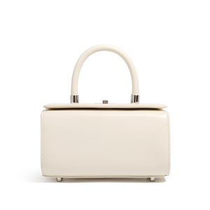 Bolso Bandolera de Piel Sintética con Detalle de Cierre, Bolso de Mano Estructurado para Mujer, Bolso Tote con Asa Individual para Viajes Diarios - Product Image 2