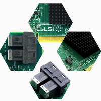 Nuevo Controlador RAID Broadcom MegaRAID 9361-8i Original, 1GB/2GB de Caché, PCIe 3.0 X8 12Gb/s, 8 Puertos SAS SATA, 05-25420-08