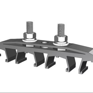 Abrazadera de Campo para Cable Eléctrico CMK de Alta Calidad con Conexión a Presión, para Grúa EOT de 3 Polos, Naranja, Tamaños Personalizados Disponibles - Product Image 1