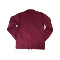 Veste coupe-vent personnalisée en gros, veste de coach en nylon respirante, veste coupe-vent grande taille avec logos personnalisés