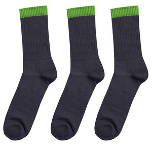 Calcetines Cálidos Antibacterianos para Hombre, Color Negro, para Deportes de Invierno al Aire Libre, Gimnasio, Correr, Uso Diario Informal - Product Image 1