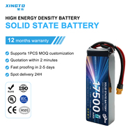 Batterie au lithium semi-solide XINGTO, 5S 17500 mAh 17,5 Ah, ultra haute densité énergétique 460 Wh/kg, pour drones et UAV, vente en gros directe usine