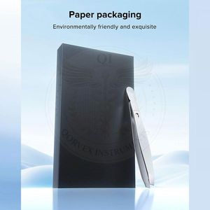 แหนบสแตนเลสแบบแม่นยำ ปลายเรียบ สำหรับกำจัดขนคิ้ว - Product Image 6