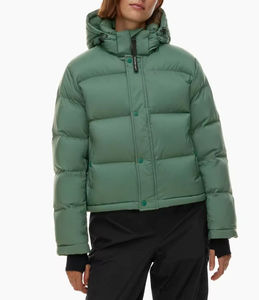 เสื้อแจ็คเก็ตพัฟเฟอร์กันลมสำหรับฤดูหนาวปี 2026 แบบสั่งตัดพิเศษ บุขนเป็ด อุ่นสบาย สำหรับผู้หญิงและผู้ชาย ไซส์ใหญ่ เป็นมิตรกับสิ่งแวดล้อม แห้งเร็ว - Product Image 1