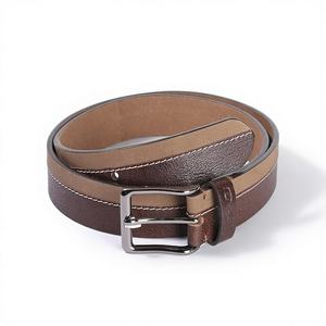 Cinturón de Cuero Vacuno Formal para Hombre con Hebilla de Acero con Diseño de Calavera Vintage de Lujo, Longitud Personalizada, Impermeable, Ecológico, Cómodo y Largo - Product Image 3