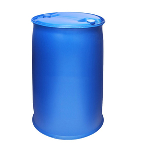 Food Grade 200-<b>Litre</b> Blue PE Plastic Barrel Open Top 55-Gallon Drum with Iron Hoop Recyclable Material - Product Image 4
