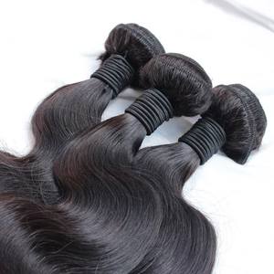 ผมมนุษย์แบบ Body Wave ชนิด Remy เนื้อนุ่ม 3 มัด สีดำธรรมชาติ - Product Image 2