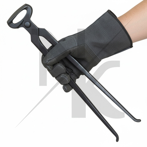 Alicates Premium para Pezuñas de Caballo, Herramienta de Herrador de Acero Duradero, Construcción Robusta con Diseño Forjado para el Cuidado de Pezuñas - Product Image 5