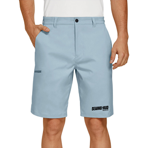Pantalones cortos de golf personalizados para hombre, tela transpirable, ajuste elástico, ideales para ropa deportiva de marca y personalización de equipos, pantalones cortos de golf económicos para hombre. - Product Image 1