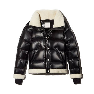 Factory Made Waterproof Women Puffer Jacket Wholesale Fashion Plain Custom Logo Winter Long Puffer Jacket for Women - Product Image 5