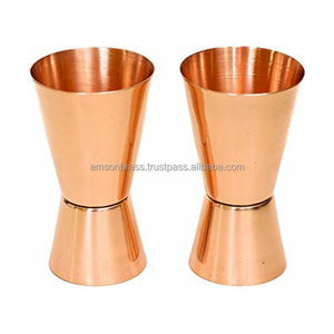 Verre à liqueur à vin de haute qualité fait à la main de luxe verre à liqueur martelé en métal verre à liqueur en cuivre pur de haute qualité - Product Image 4