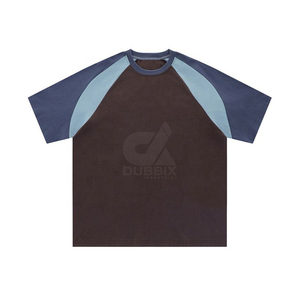 T-shirt Ringer Homme en Coton Léger de Qualité Supérieure, Modèle Personnalisé avec Impression Frontale, Vente en Gros 2026 - Product Image 1