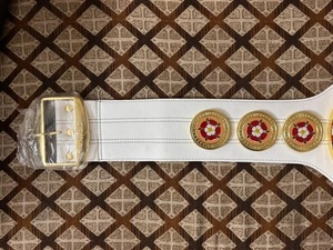 Ceinture de championnat WBC Union MMA, réplique, taille adulte, 8 mm, alliage de zinc, légère, unisexe, 1,2 m - Product Image 4