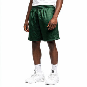 กางเกงบาสเก็ตบอลตาข่ายผู้ชายแบบสั่งทำพิเศษ เอวแบบรูดเชือก แห้งเร็ว กางเกงบาสเก็ตบอลตาข่ายผู้ชายสั่งทำพิเศษ - Product Image 6