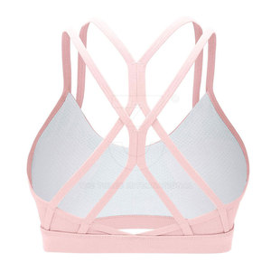 <b>Top</b> Trendy Premium Breathable Comfortable Fit Women Sports Bra with Custom Packaging Front Logo Wholesale OEM Service for Sale - Product Image 3