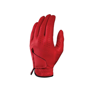 Guantes de Golf de Piel de Oveja Roja Vibrante - Guantes de Golf de Alto Rendimiento con Tacto Suave - Guantes Deportivos de Lujo Personalizables - Product Image 3