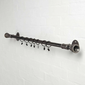 Barra de Cortina Metálica Resistente para Cortinas Pesadas - Product Image 1