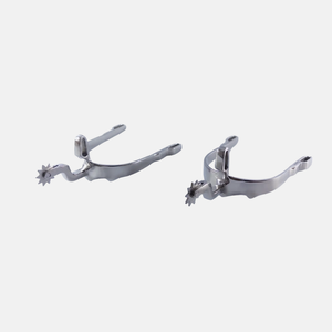 Espuelas de Acero Inoxidable para Caballos, Estilo Vaquero Occidental, para Entrenamiento y Competición Ecuestre - Product Image 6