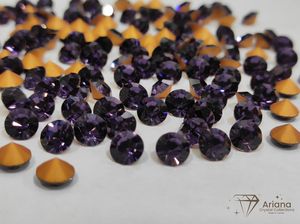 Piedras de Cristal Chatón de Amatista Clara, Amatista Lavanda e Iris para la Fabricación de Joyas, Piedras de Cristal Facetadas de Primera Calidad, Gemas Sueltas - Product Image 2