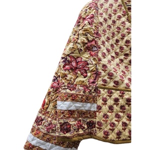 Patchwork <b>Quilted</b> Eco-Friendly Breathable Cotton Floral Bohemian Style Fall Winter Reversible Women's Streetwear <b>Quilted</b> <b>Jacket</b> - Product Image 5