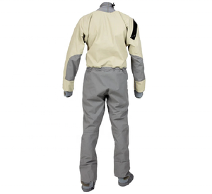 Overol de Trabajo para Hombre, Poliéster Resistente al Agua, Gris Beige, Manga Larga con Tirantes - Product Image 6