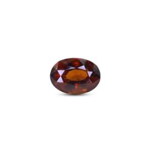 Exquisite 7.45 Carat Oval Cut Natural Hessonite Gomed Loose Gemstone for Fine Jewelry - Product Image 1