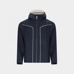 <b>Mens</b> Hooded <b>Rain</b> Jacket Windproof Breathable Zip Up Outerwear for Hiking Camping Travel <b>Men</b> Rainproof <b>Coat</b> - Product Image 1