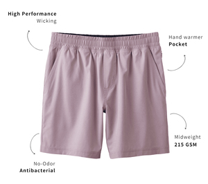 Shorts d'entraînement en mélange de spandex de qualité supérieure, tissu performant anti-boulochage et résistant à la décoloration - Product Image 4
