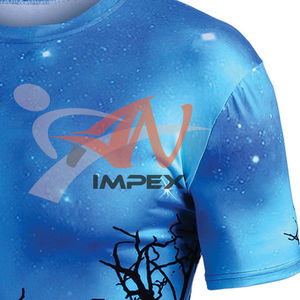 Camiseta de sublimación para hombre de alta calidad, muy vendida, ligera, precio razonable, tela suave, 100% algodón, camiseta estampada. - Product Image 6