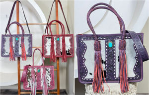 Nouveau Sac Fourre-tout Tendance 2026 en Cuir de Vachette Façonné à la Main pour Femme, Grande Capacité, Porté Épaule ou en Bandoulière, avec Compartiment Dissimulé pour Arme de Défense - Product Image 4