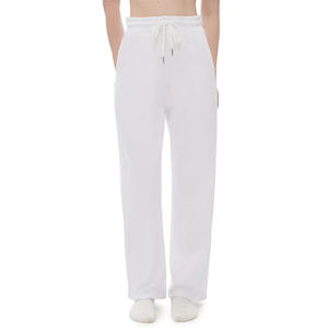 กางเกงวอร์มผ้าฟลีซเนื้อนุ่มพิเศษ ทรงหลวม สไตล์ยูนิเซ็กซ์ สำหรับผู้หญิง  รับสกรีนโลโก้ตามสั่ง เหมาะสำหรับชมรม โรงเรียน วิทยาลัย สถาบันฝึกอบรม - Product Image 1