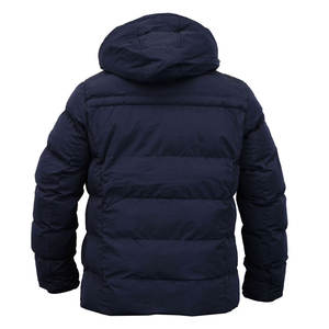 Veste matelassée camouflage à capuche pour homme, hiver, OEM/ODM, couleur personnalisée, manches longues, logo sur le devant, vente en gros - Product Image 4