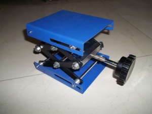 Plateforme élévatrice à ciseaux en acier inoxydable pour laboratoire, avec hauteur réglable, pour équipement de laboratoire de chimie - Product Image 6