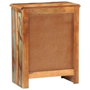 Buffet en bois recyclé de taille moyenne aux couleurs mélangées - Product Image 5