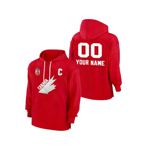 Sweat à capuche 3D brodé Canada, décontracté, nouvelle mode, sportif, tendance, haute densité, vente en gros - Product Image 1