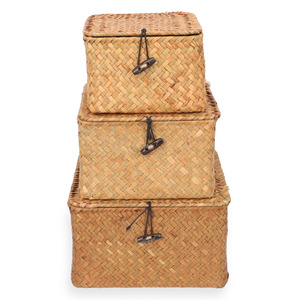 Top trending seagrass <b>collapsible</b> gift box big medium small sea grass gifts boxes fast shipping - Product Image 1