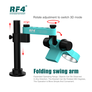 Soporte Giratorio para Microscopio RF-FO19, Extensible, con Orificio para Tornillo, Herramienta de Reparación de Teléfonos Móviles - Product Image 6