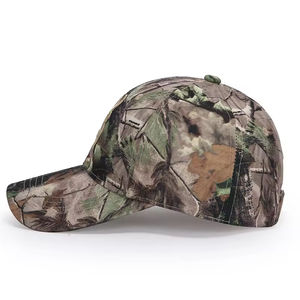 หมวกเบสบอลลายพรางแบบสปอร์ต ปรับได้ ระบายอากาศและกันน้ำ ใช้ได้ทุกฤดู เหมาะสำหรับตกปลา ตั้งแคมป์ ล่าสัตว์ สำหรับผู้ชาย - Product Image 4