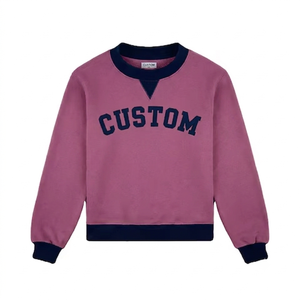 Sudadera Oversize de Cuello Alto para Mujer, Manga Larga, Algodón Grueso, Felpa Francesa, Ajuste Holgado, Estilo Casual Urbano - Product Image 1