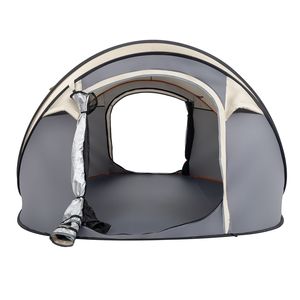 Tenda da Campeggio Pop-Up per 4 Persone, Impermeabile, Portatile, Facile da Montare, per Attività all'Aperto, Escursionismo, Pesca, Spiaggia, in Tessuto Oxford - Product Image 6