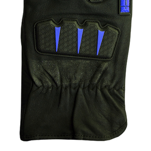 Gants de travail en cuir, protecteurs et imperméables, pour la conduite et la soudure, gants doublés en polaire, gants enduits - Product Image 5