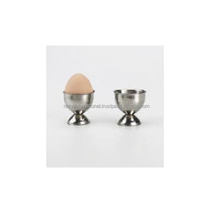 Soporte para huevos de acero inoxidable de metal sólido Diseño innovador de tazas Herramientas para huevos - Product Image 1