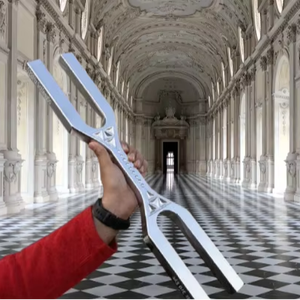 ส้อมเสียงจูนขนาดใหญ่ Mars International DNA Key – ความถี่ D 528Hz และ A 432Hz แบบสองด้าน (ขนาดใหญ่) - Product Image 1