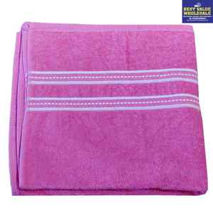 Ensemble de serviettes de bain en microfibre douce 400 GM, rayées, grande taille 30x60 pouces, pour spa ou hôtel - Product Image 3