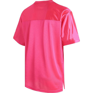 Maillots de football américain surdimensionnés personnalisés, qualité unique, maillot de football respirant en mesh, t-shirt court streetwear, sublimation - Product Image 3